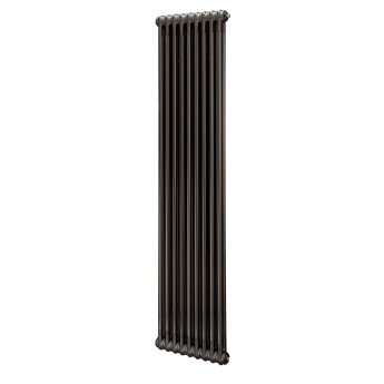 EcoRad Legacy Raw Metal Lacquer Vertical Column Radiator