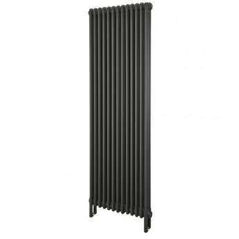EcoRad Legacy Anthracite 3-Column Radiator 1800mm High x 609mm Wide 13 Sections