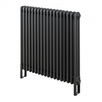 EcoRad Legacy Anthracite 3-Column Radiator 500mm High x 834mm Wide 18 Sections