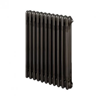 EcoRad Legacy Bare Metal Lacquer 3-Column Radiator 600mm High x 519mm Wide 11 Sections