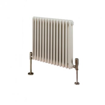 EcoRad Legacy White 3-Column Radiator 600mm High x 654mm Wide 14 Sections