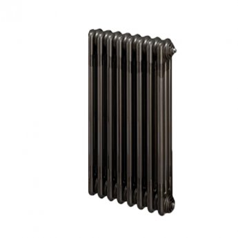 EcoRad Legacy Bare Metal Lacquer 3-Column Radiator 500mm High x 384mm Wide 8 Sections
