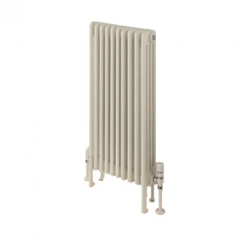 EcoRad Legacy White 4-Column Radiator 300mm High x 474mm Wide 10 Sections