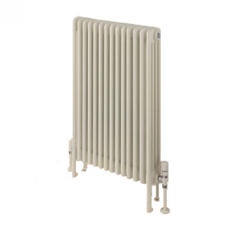 EcoRad Legacy White 4-Column Radiator 600mm High x 654mm Wide 14 Sections