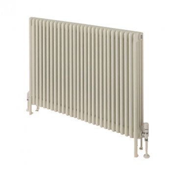 EcoRad Legacy White 4-Column Radiator 600mm High x 1284mm Wide 28 Sections