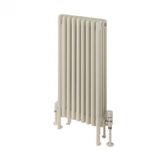 EcoRad Legacy White 4-Column Radiator 600mm High x 429mm Wide 9 Sections