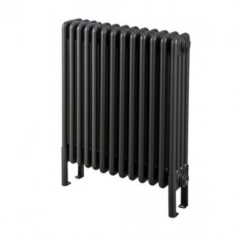 EcoRad Legacy Anthracite 4-Column Radiator 500mm High x 609mm Wide 13 Sections | Product Image