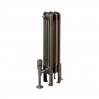 EcoRad Legacy 4 Column Radiator 602mm High x 159mm Wide 3 Sections - Lacquer