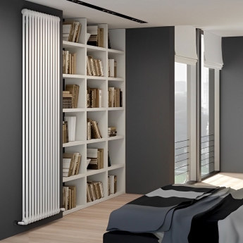 EcoRad Legacy White 2-Column Radiator 1800mm High x 609mm Wide 13 Sections