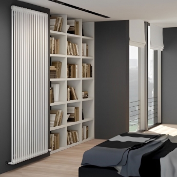 EcoRad Legacy White 2-Column Radiator 1800mm High x 834mm Wide 18 Sections