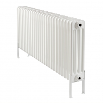 EcoRad Legacy White 4-Column Radiator 300mm High x 1329mm Wide 29 Sections