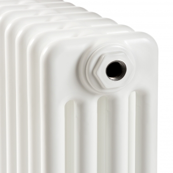 EcoRad Legacy White 4-Column Radiator 600mm High x 1779mm Wide 39 Sections