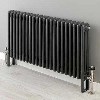 EcoRad Legacy Anthracite Horizontal Column Radiator