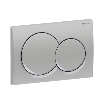 Geberit Alpha01 Round Flush Plate for Dual Flush | Product Image