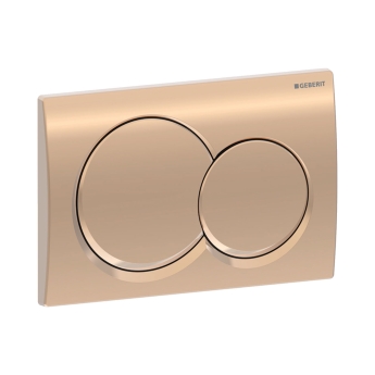 Geberit Alpha01 Round Flush Plate for Dual Flush | Product Image