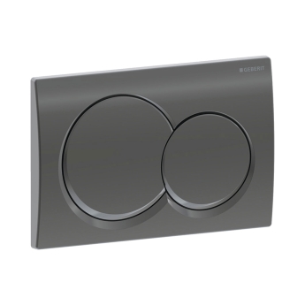 Geberit Alpha01 Round Flush Plate for Dual Flush | Product Image