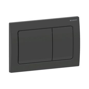 Geberit Alpha01 Square Flush Plate for Dual Flush | Product Image