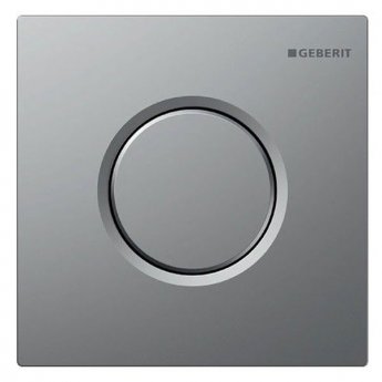 Geberit Hand Operated Pneumatic Urinal Control Sigma01 - Matt Chrome