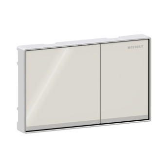 Geberit Omega60 Square Flush Plate for Dual Flush | Product Image