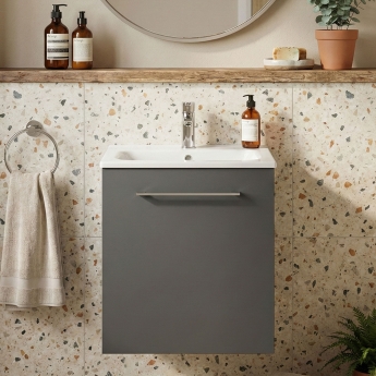 Geberit Selnova 550mm 1-Door Wall Hung Vanity Unit | Product Image