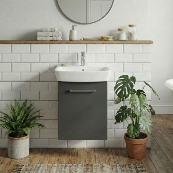 Geberit Selnova 500mm 1-Door Wall Hung Vanity Unit | Product Image