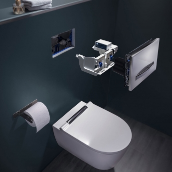 Geberit Sigma 980mm Wall Hung WC Toilet Frame With Concealed Cistern - Blue