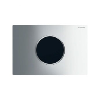Geberit Sigma10 Mains Operated and Touchless Flush Plate for Cistern Chrome