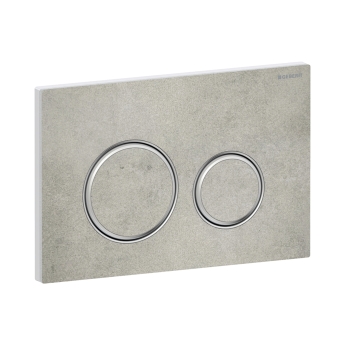 Geberit Sigma21 Round Flush Plate for Dual Flush | Product Image