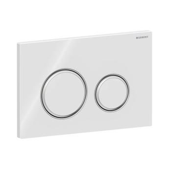 Geberit Sigma21 Round Flush Plate for Dual Flush | Product Image