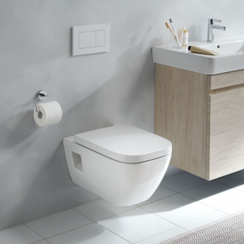 Geberit Sigma30 Dual Flush Plate - White / Matt White