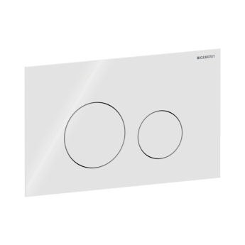 Geberit Sigma40 Round Flush Plate for Dual Flush | Product Image