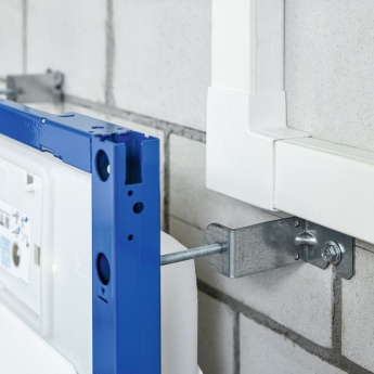 Geberit Sigma WC Toilet Frame 1120mm With 120mm Sigma Cistern Pre-Wall Blue