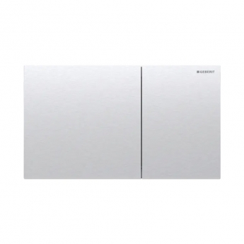 Geberit Sigma70 Dual Flush Plate - Brushed Stainless Steel