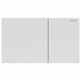 Geberit Sigma70 Dual Flush Plate - Matt White