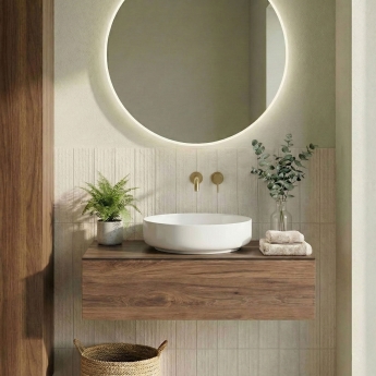 Geberit VariForm Wall Hung 1-Drawer Vanity Unit 750mm Wide | Product Image