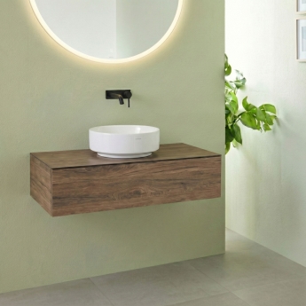 Geberit VariForm Wall Hung 1-Drawer Vanity Unit 900mm Wide | Product Image
