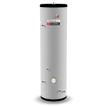 Gledhill ES INDIRECT Unvented Stainless Steel Hot Water Cylinder - 90 Litre