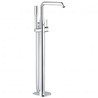 Grohe Essence Freestanding Bath Shower Mixer with Swivel Spout - Chrome
