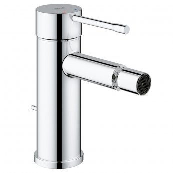 Grohe Essence S-Size 1/2 inch Bidet Mixer Tap with Pop Up Waste - Chrome
