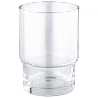 Grohe Essentials Crystal Glass Tumbler - Chrome