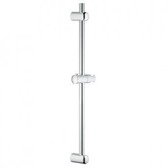 Grohe Euphoria 600mm Shower Rail with Glide Element and Holders - Chrome