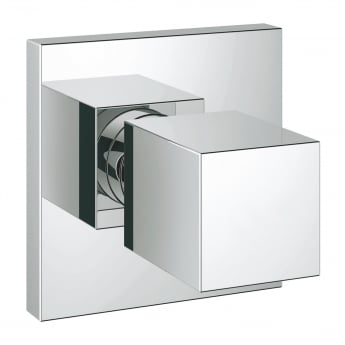 Grohe Eurocube Concealed Stop Valve Trim Only - Chrome