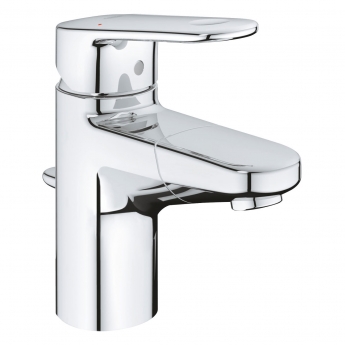 Grohe Europlus Mono Basin Mixer Tap & Pull-Out Spout Single Lever with Pop Up Waste - Chrome