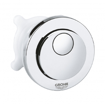 Grohe Circle Dual Flush Push Button Actuation with Eco Button - Chrome