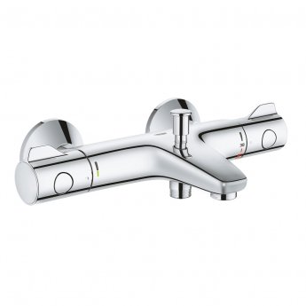 Grohe Grohtherm 800 Thermostatic Bar Shower Mixer Tap - Chrome
