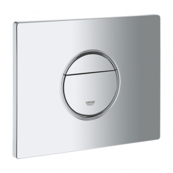 Grohe Nova Dual Button Flush Plate Chrome