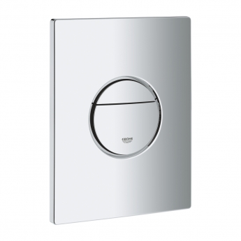 Grohe Nova Dual Button Flush Plate Chrome