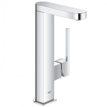 Grohe Plus L - Size Single Lever Basin Mixer Tap with Pop-Up Waste - Chrome