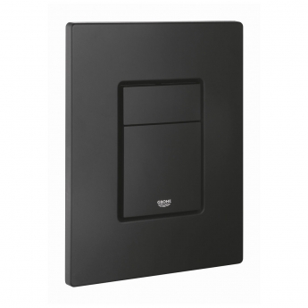 Grohe Rapid SL 3 in 1 WC Toilet Fixing Frame with Cistern and Phantom Black Flush Plate 1130mm High