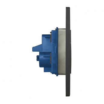 Grohe Rapid SL 3 in 1 WC Toilet Fixing Frame with Cistern and Phantom Black Flush Plate 1130mm High